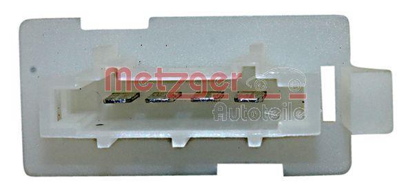 Résistance, pulseur d'air habitacle (Élément de commande, chauffage/ventilation) METZGER ref. 0917327